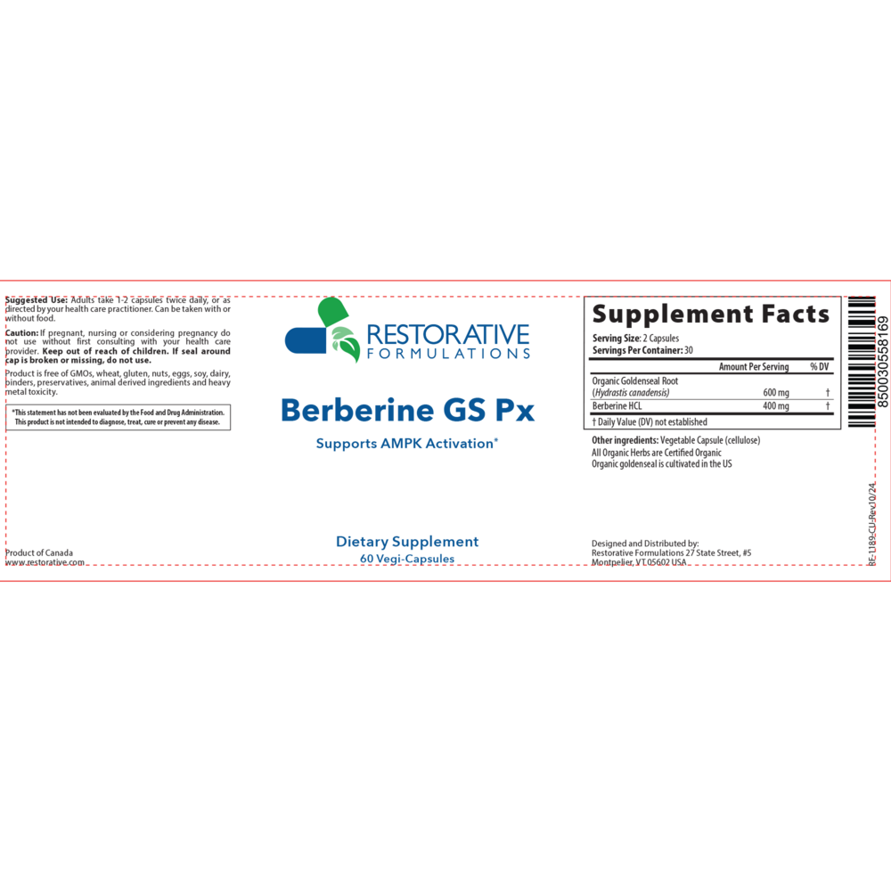 Berberine GS Px (formerly MicroBiome Px)