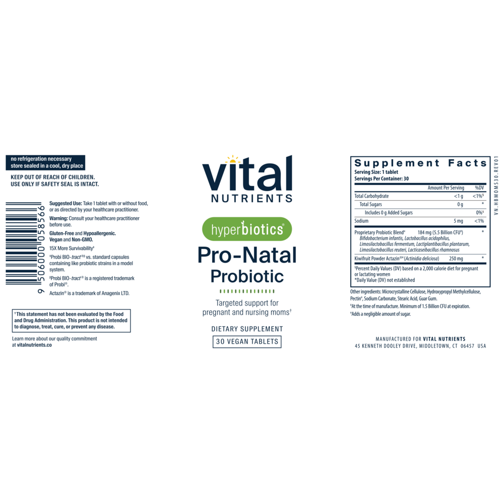 Hyperbiotics Pro-Natal Probiotic
