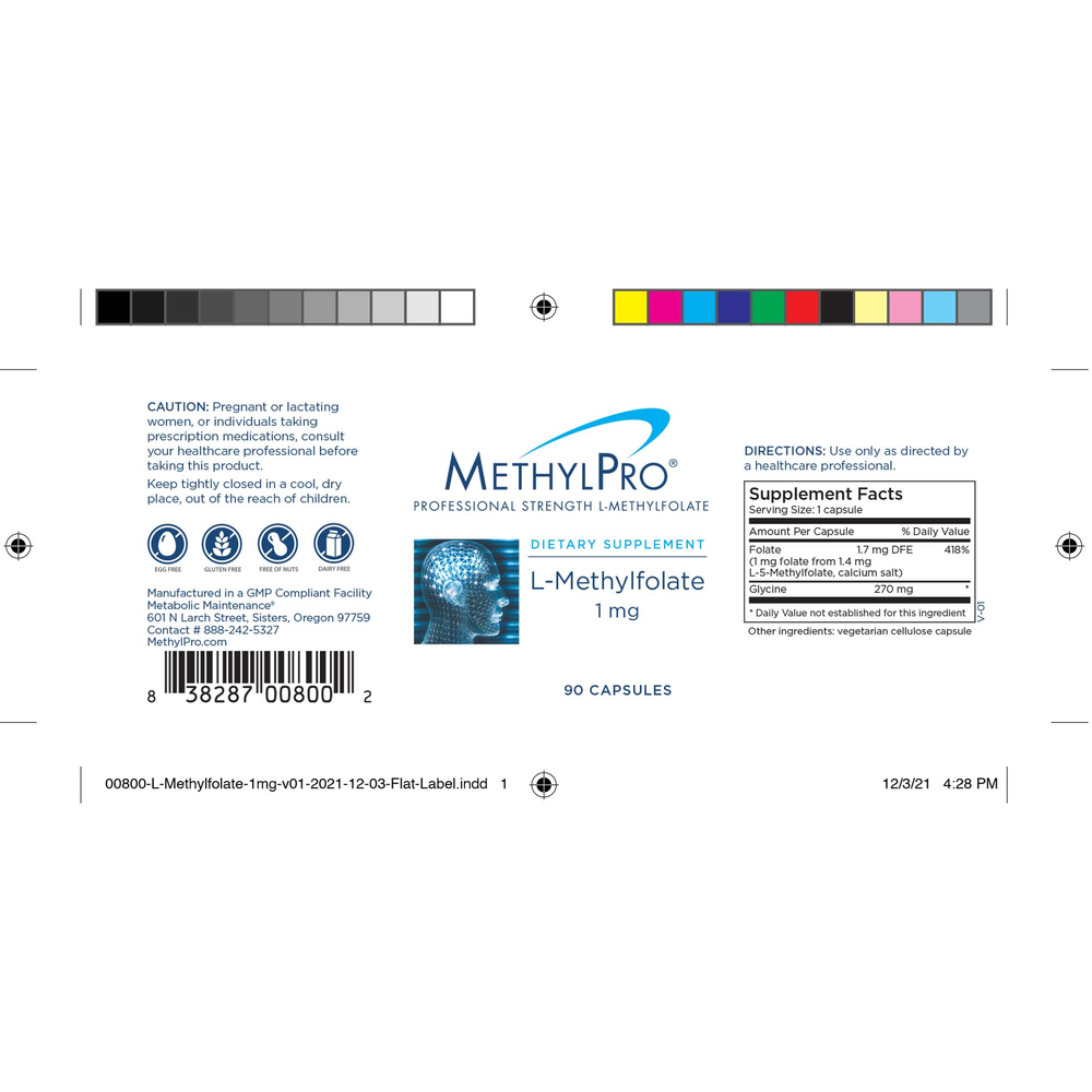 L-Methylfolate 1mg