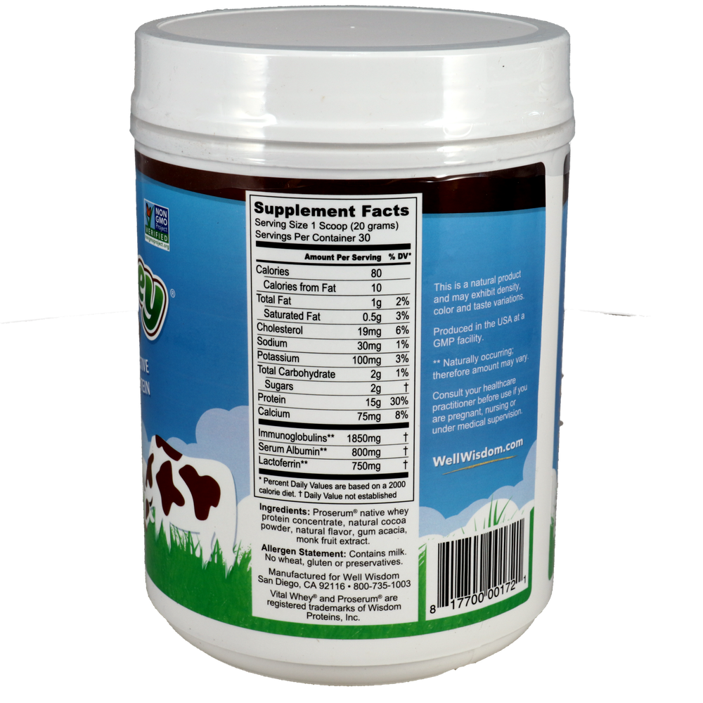 Vital Whey®, Cocoa Grass-Fed Whey Protein