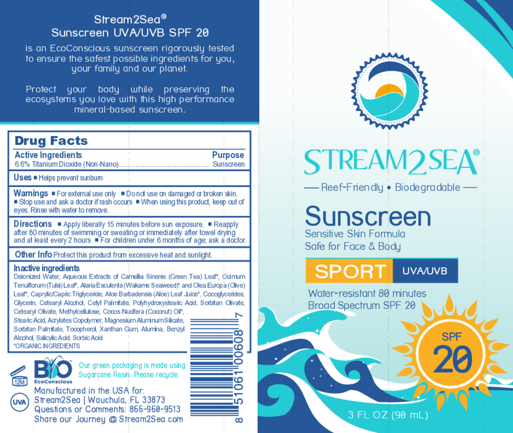 Sunscreen for Face & Body Sport SPF 20