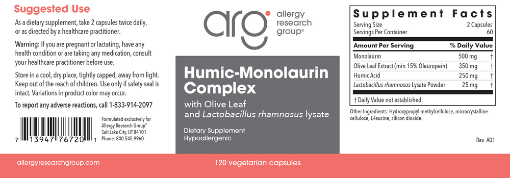 Humic-Monolaurin Complex