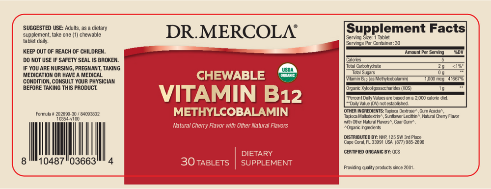 Vitamin B12 Chewable