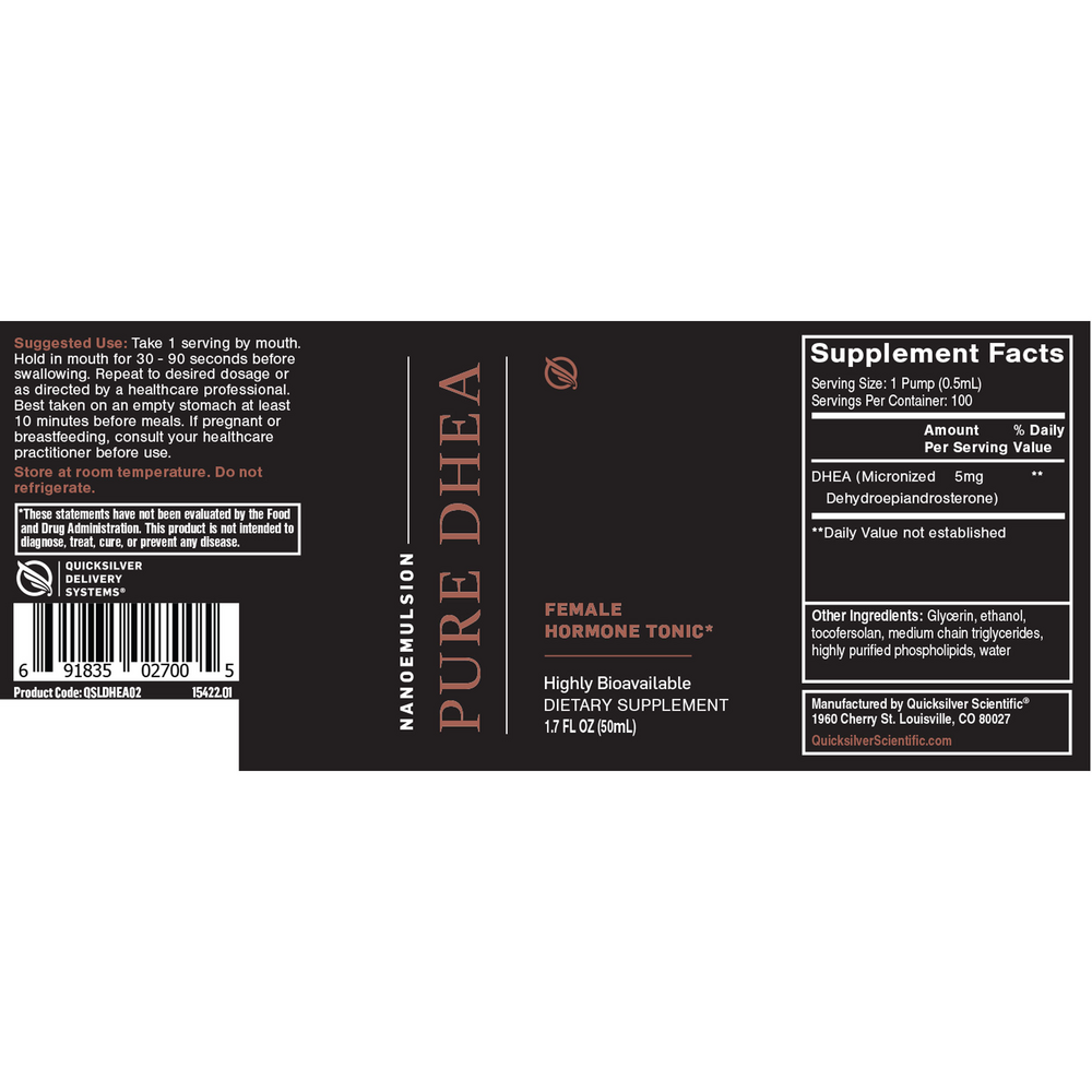 Pure DHEA