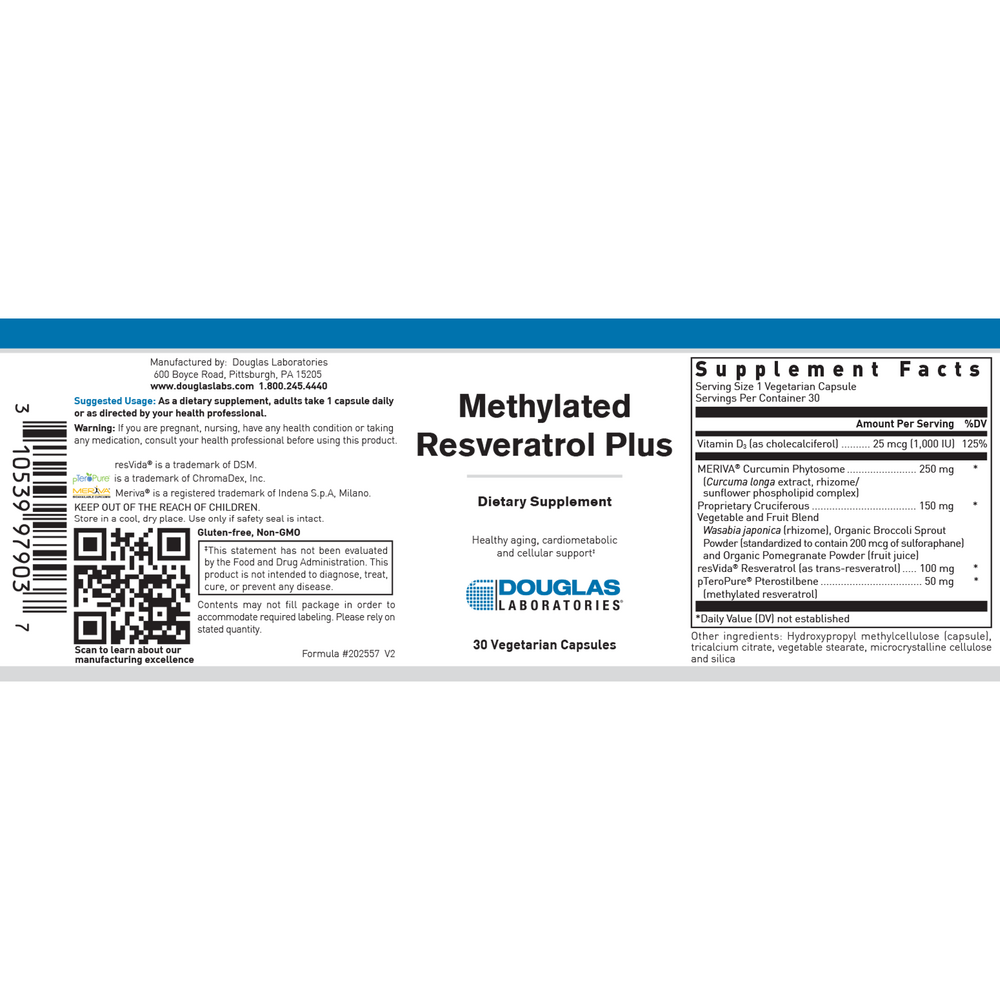 Methylated Resveratrol Plus