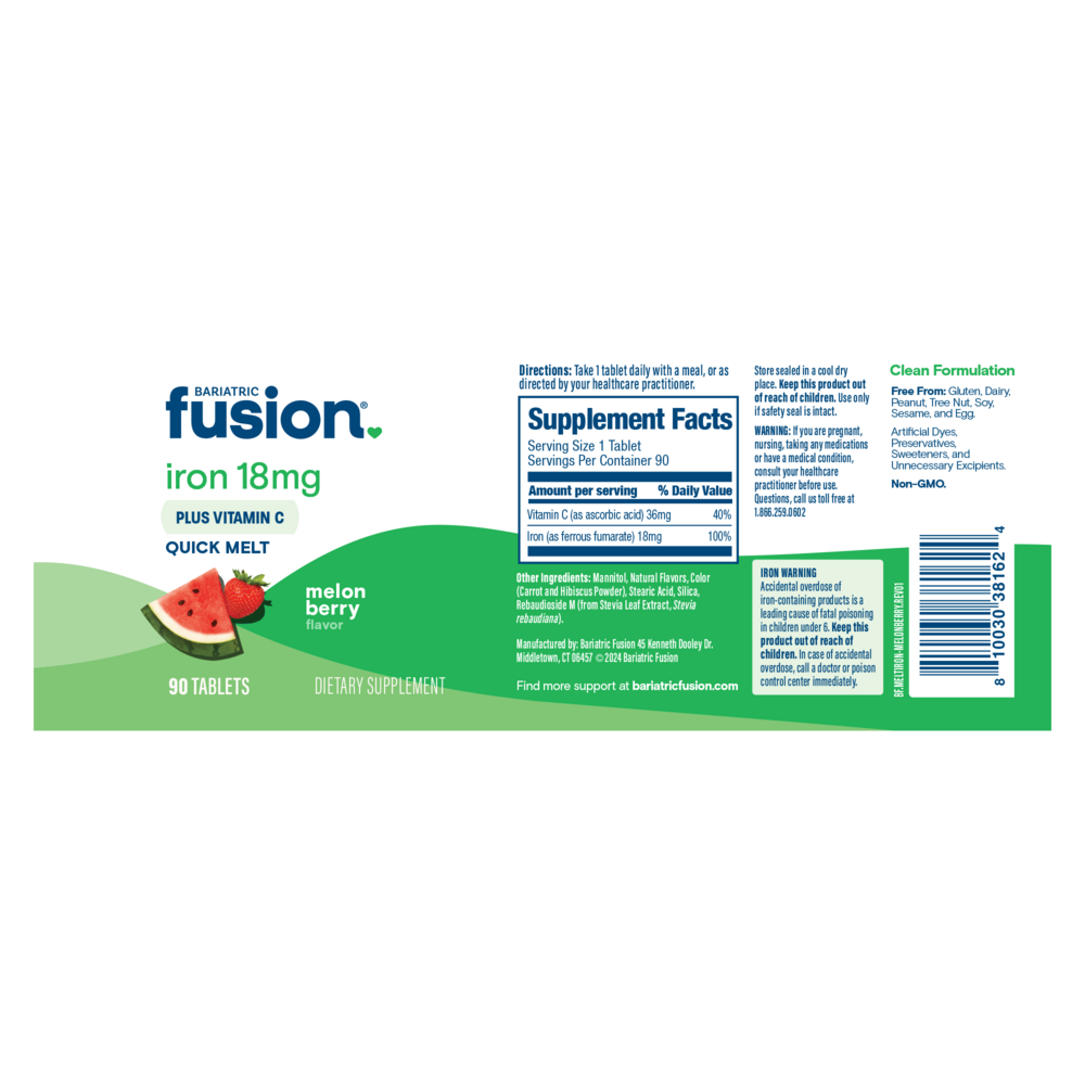 Iron Quick Melt, Melon Berry