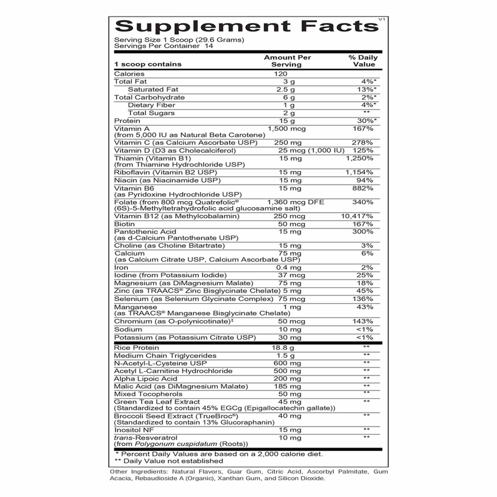 MitoCORE Protein Blend Lemon (California Only)