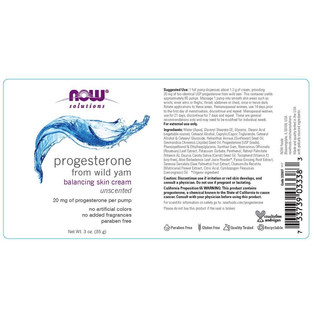 Progesterone Balancing Skin Cream