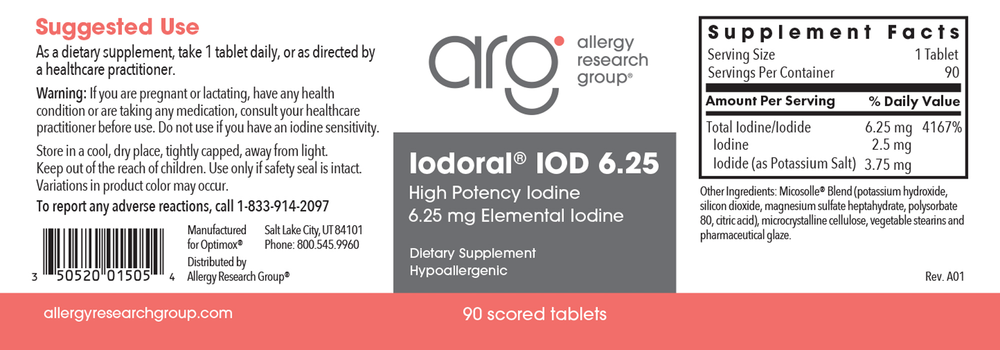 Iodoral® 6.25mg