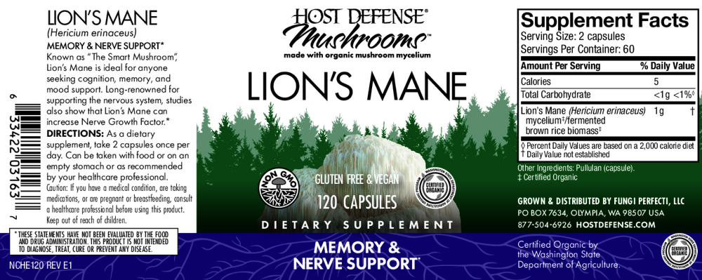 Lions Mane (Hericium erinaceus)