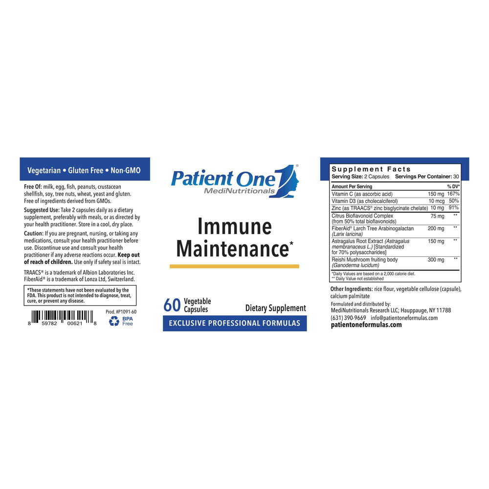 Immune Maintenance