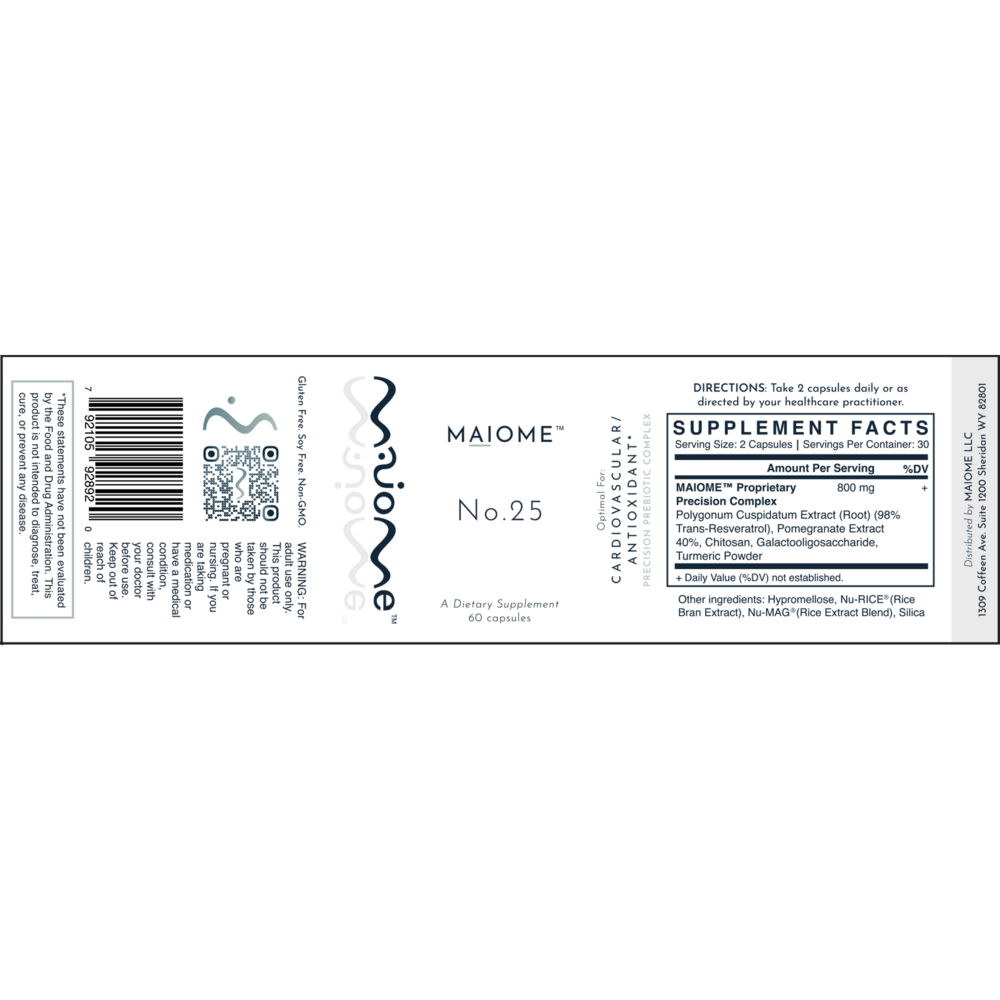 No. 25- Cardiovascular/Antioxidant