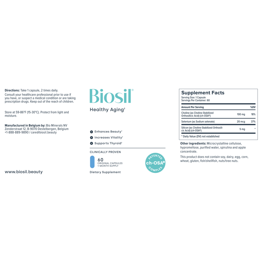 Healthy Aging – ch-OSA® & Selenium for Skin, Hair & Joint Support