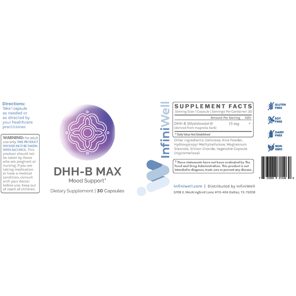 DHHB Max- Stress Support & Cognitive Function