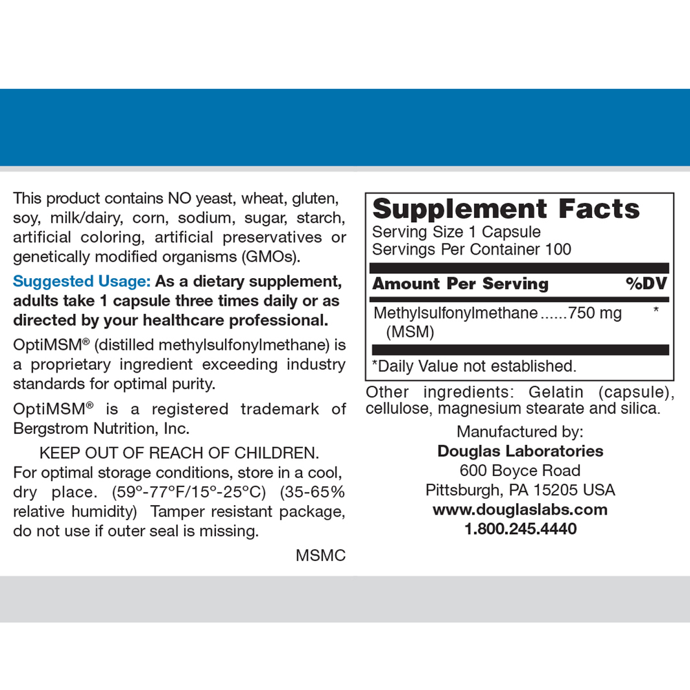 Fundamental Sulfur Capsules (750mg)