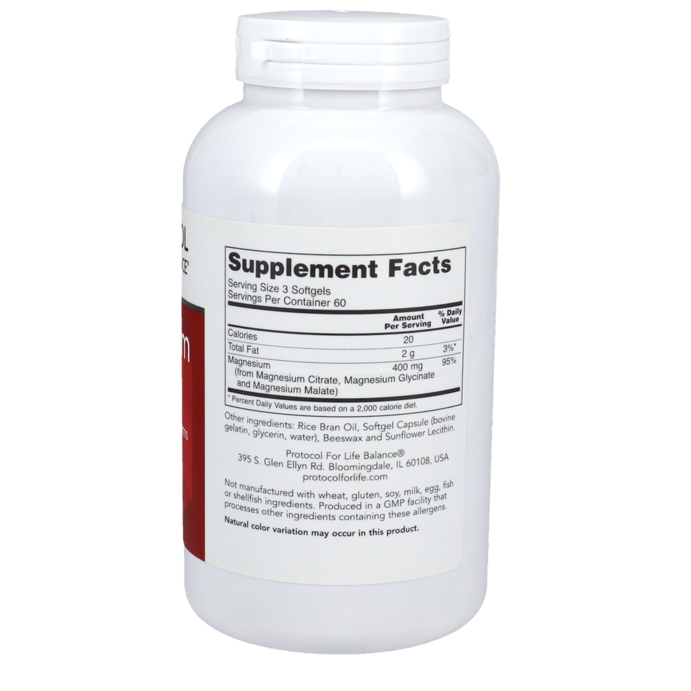 Magnesium Citrate Softgels