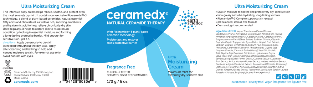 Ceramedx Ultra Moisturizing Cream