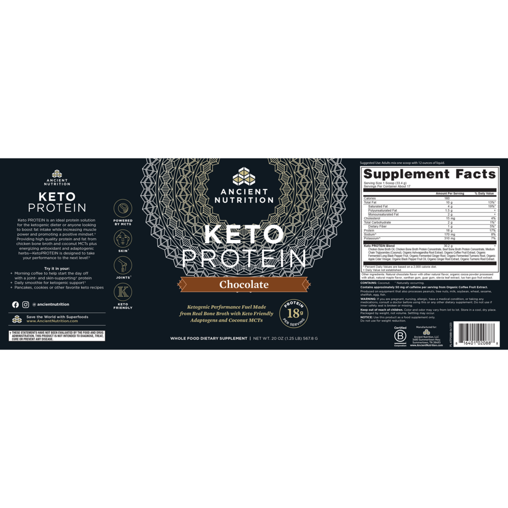 Keto Protein Chocolate