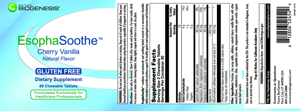 EsophaSoothe™ Chewable Cherry Vanilla