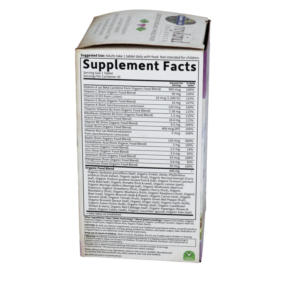 Mykind Organics Womens Once Daily Multi