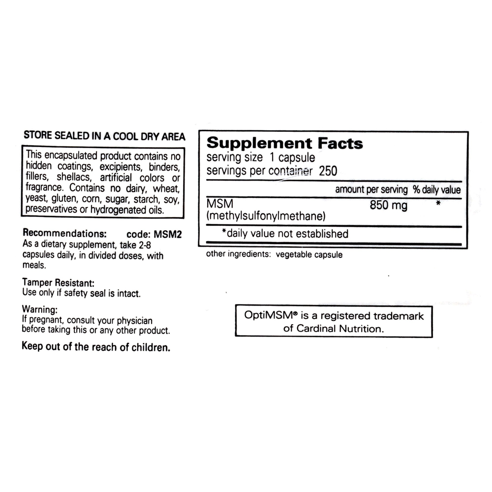 MSM Capsules