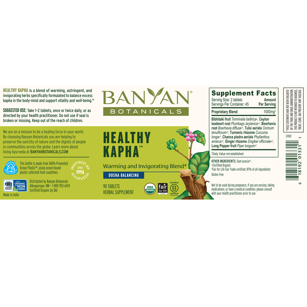 Healthy Kapha (Organic)