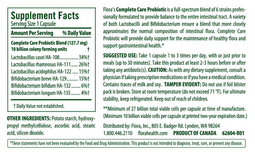 Complete Care Probiotic