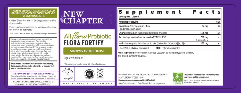 All Flora Probiotic Flora Fortify