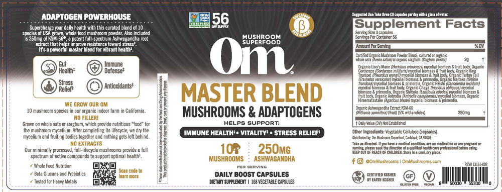 Mushroom Master Blend