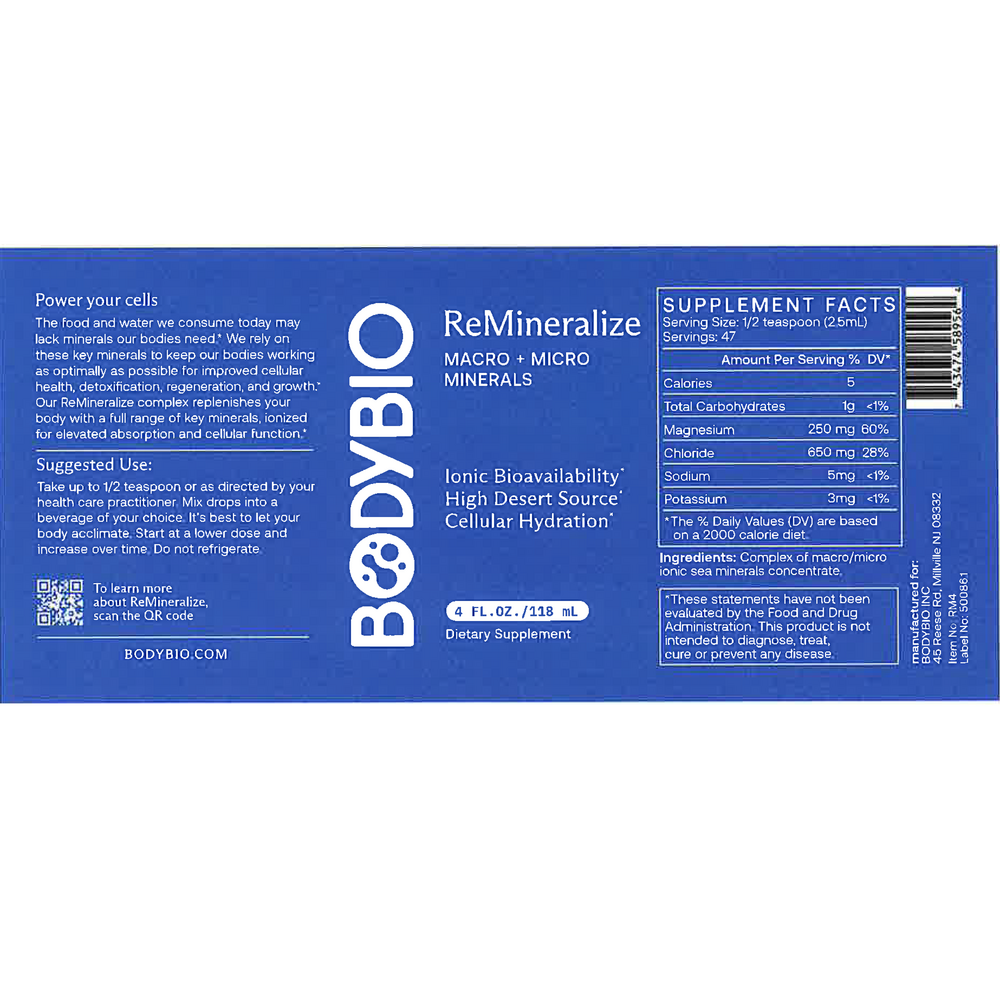 Remineralize Macro + Micro Minerals