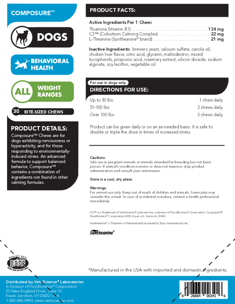 Composure Bite-Sized Chews
