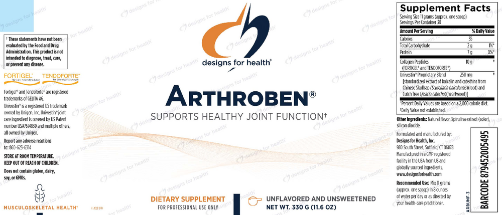 Arthroben (Unflavored/Unsweetened) powder