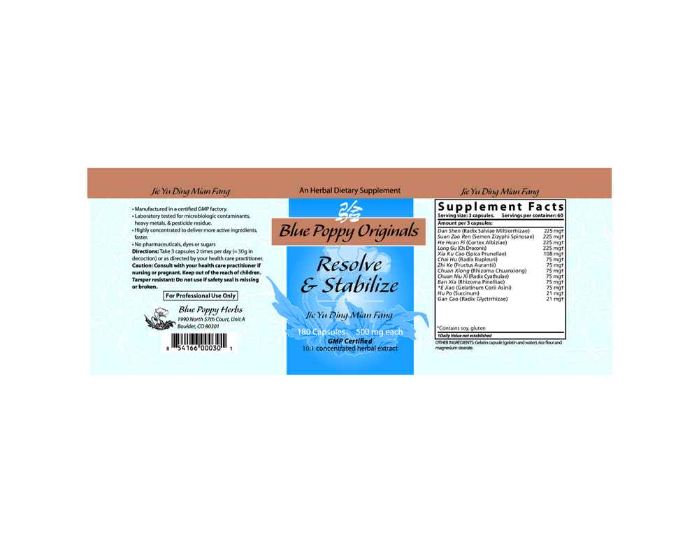 Resolve and Stabilize