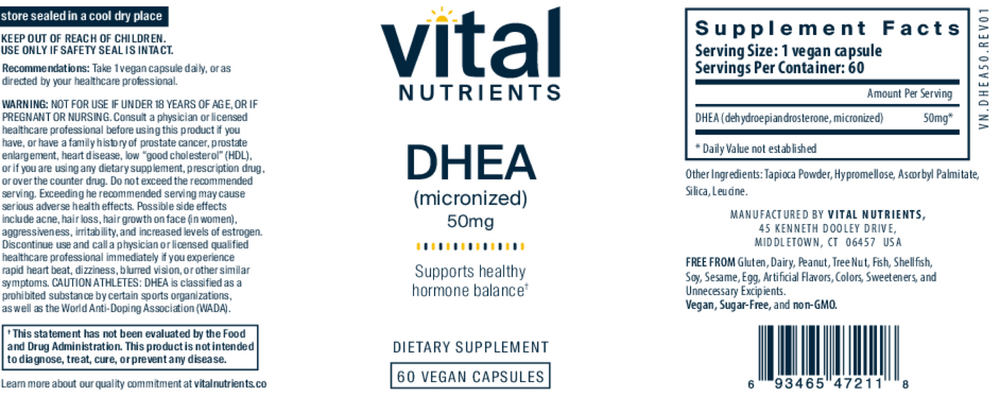 DHEA 50mg