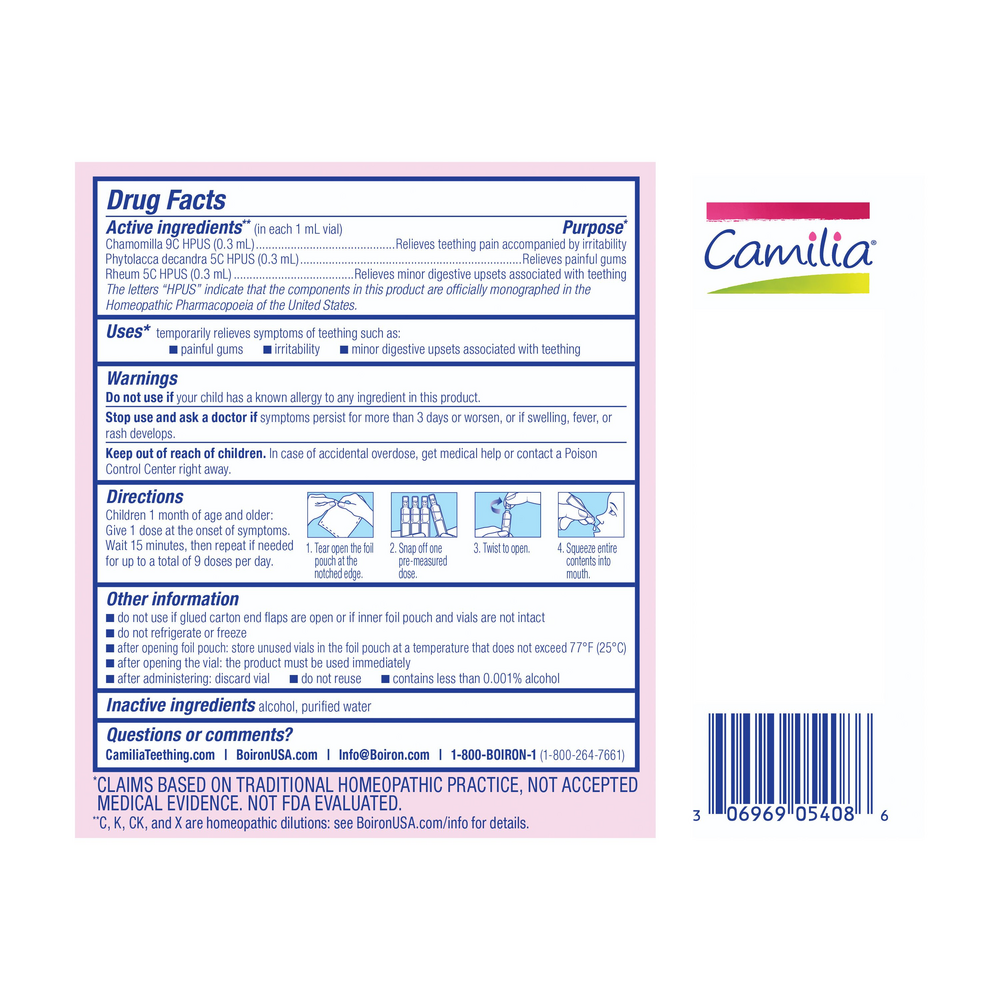 Camilia 15 dose