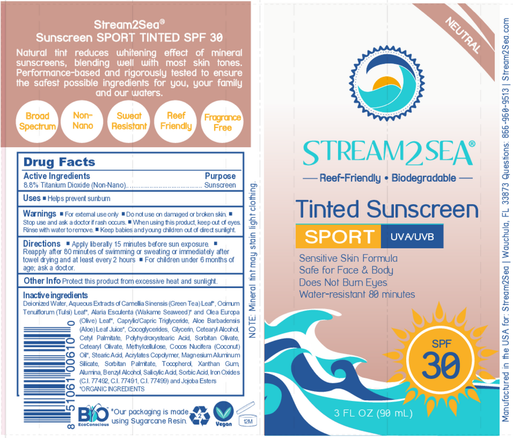 EcoTinted Sunscreen for Face & Body Spor