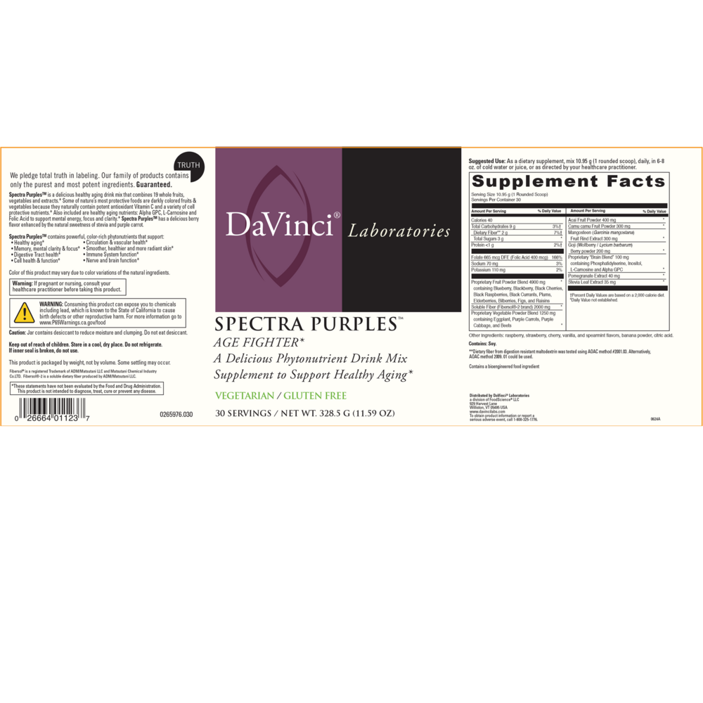 Spectra Purples (California Only)