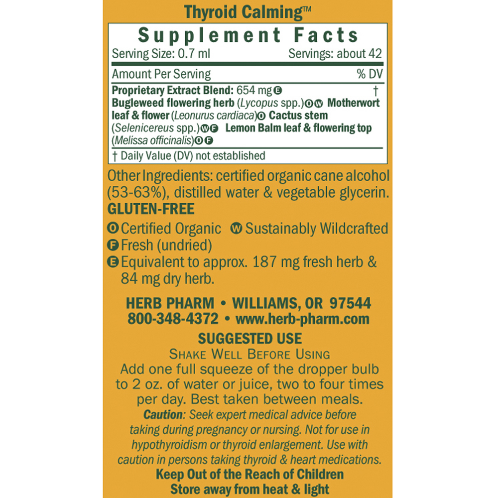 Thyroid Calming