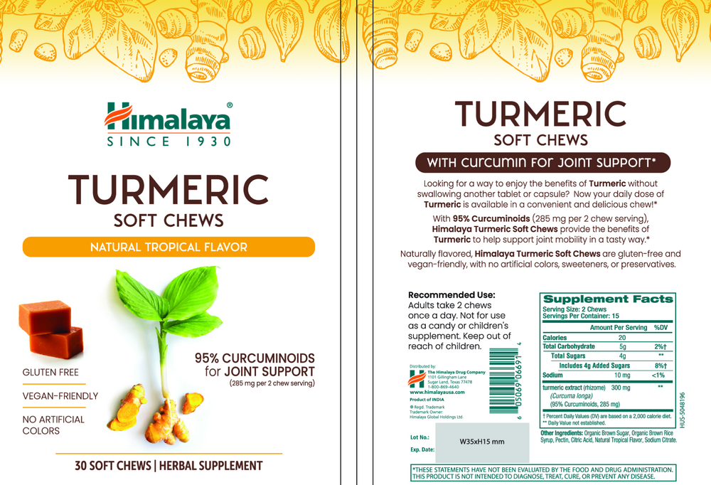 Turmeric Soft Chews