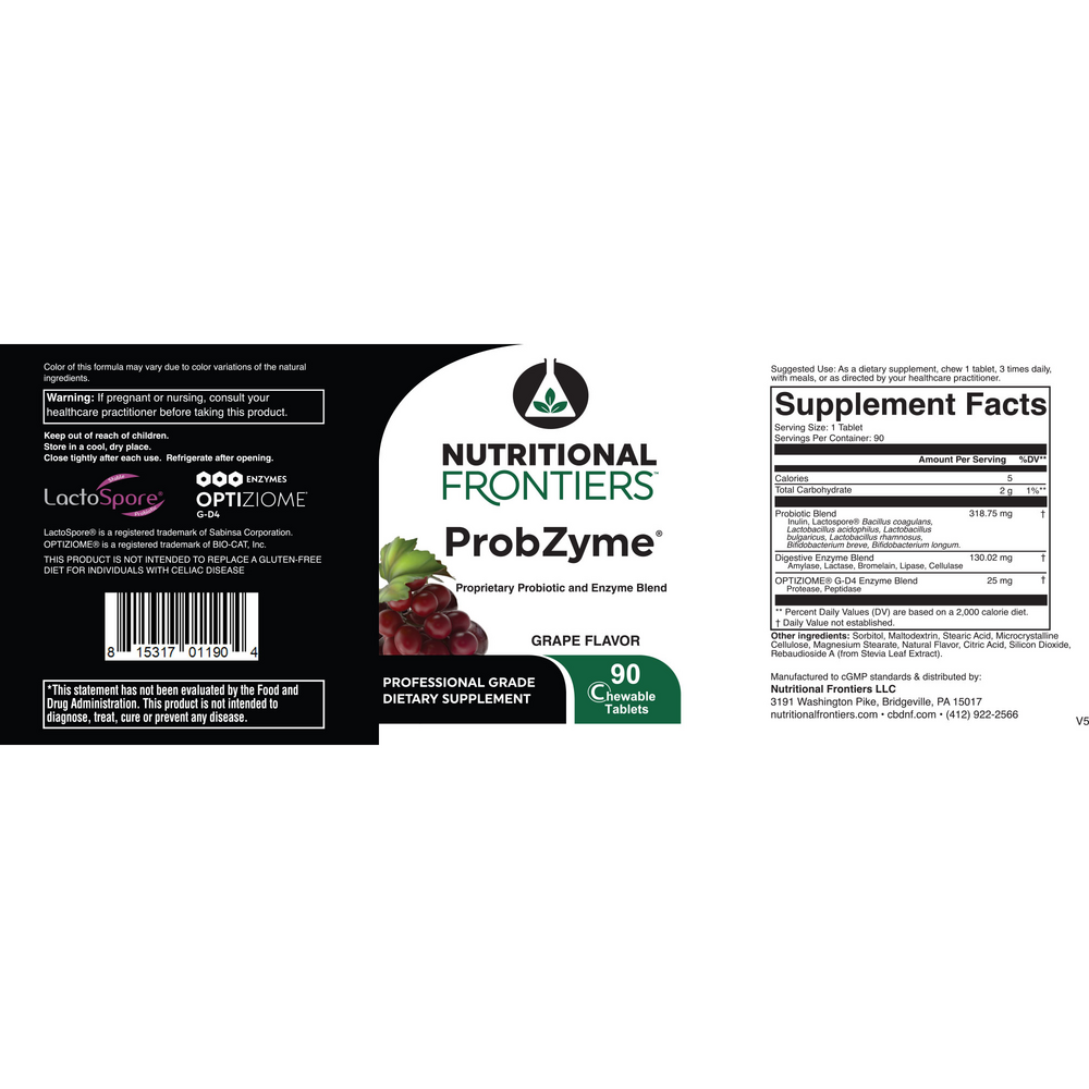 ProbZyme, Grape Chewables (California Only)