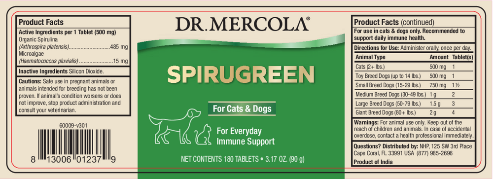 SpiruGreen Superfood for Pets