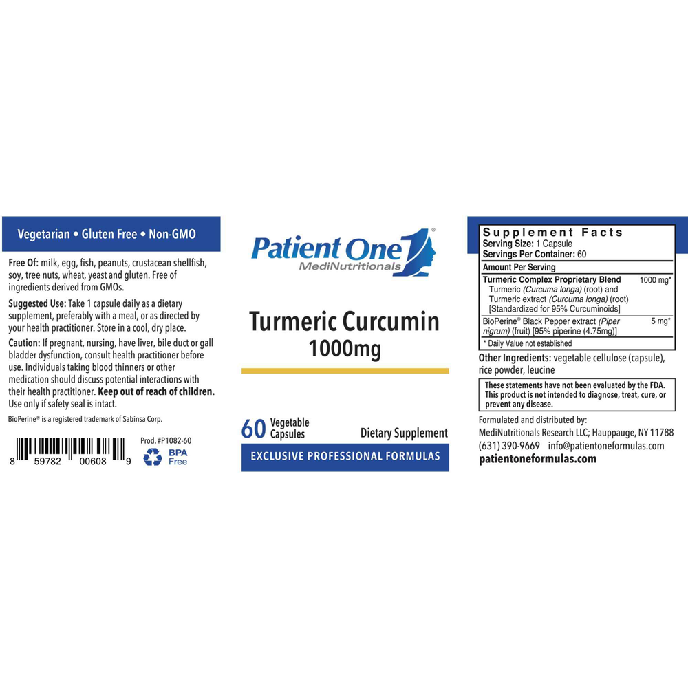 Turmeric Curcumin 1000mg
