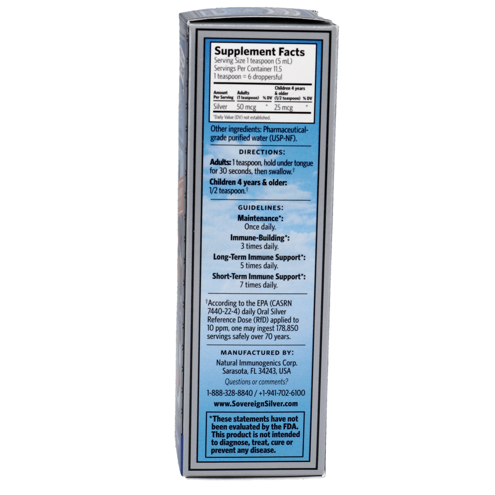 Bio-Active Silver Hydrosol Immune Dropper