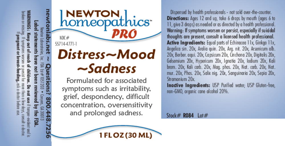 Distress ~ Mood ~ Sadness
