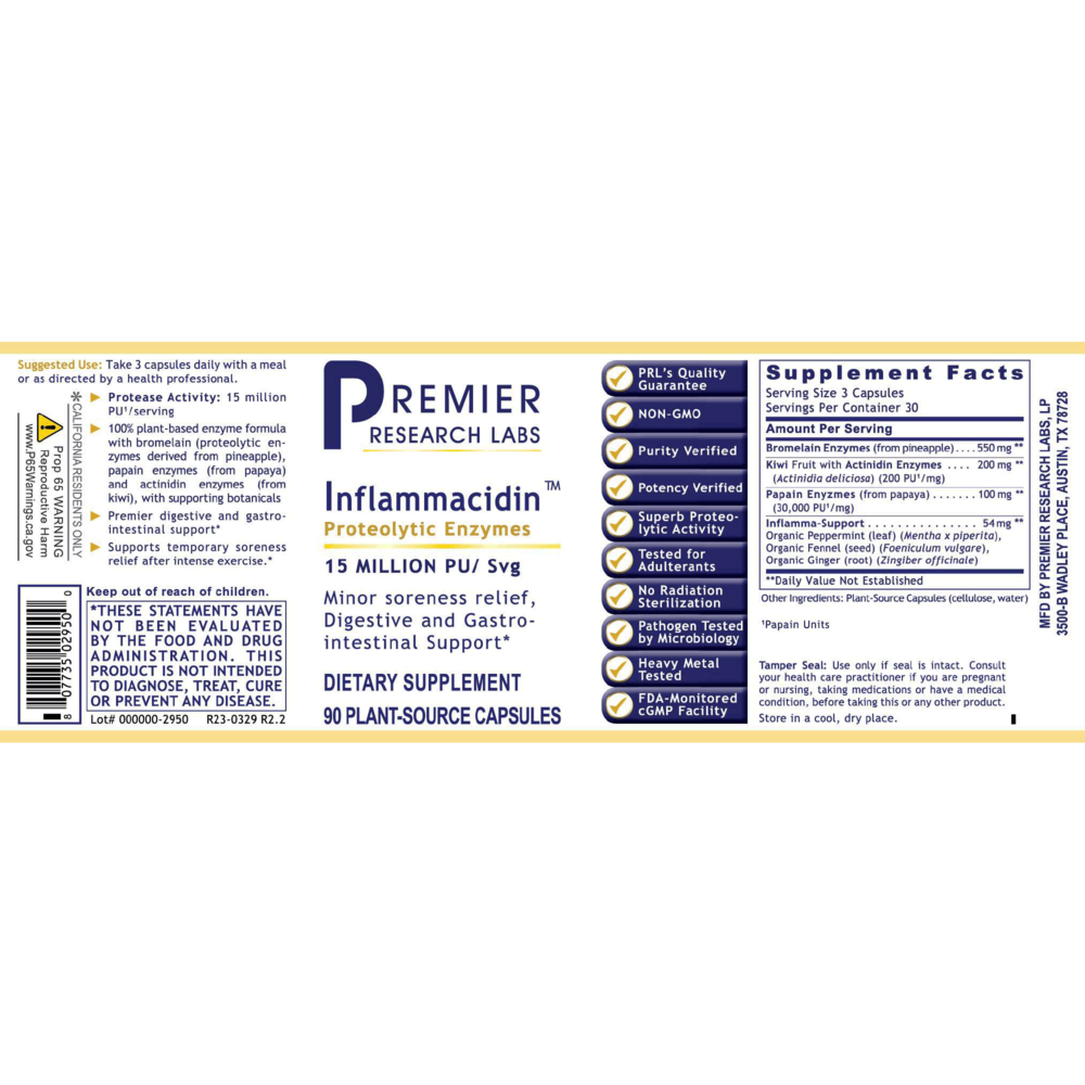 Premier Inflammacidin