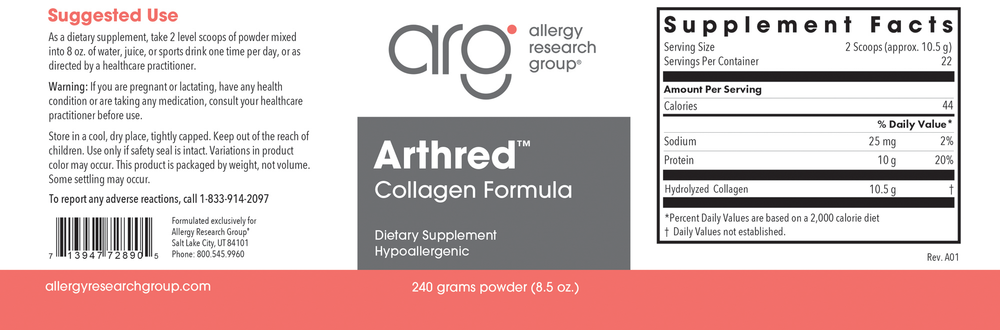 Arthred Collagen Formula