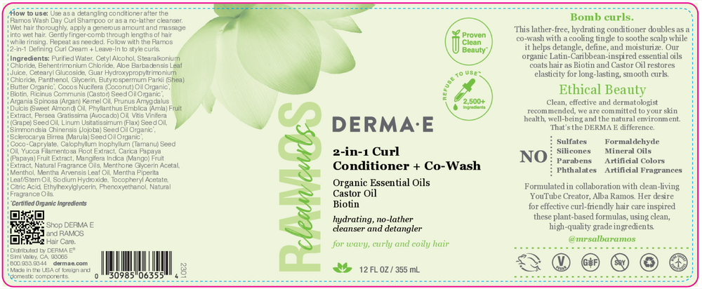 Ramos 2-in-1 Curl Conditioner + Co-Wash
