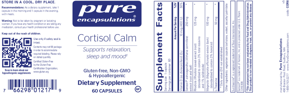 Cortisol Calm*