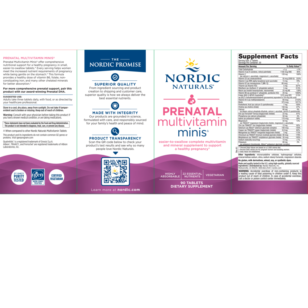 Prenatal Multivitamin Minis