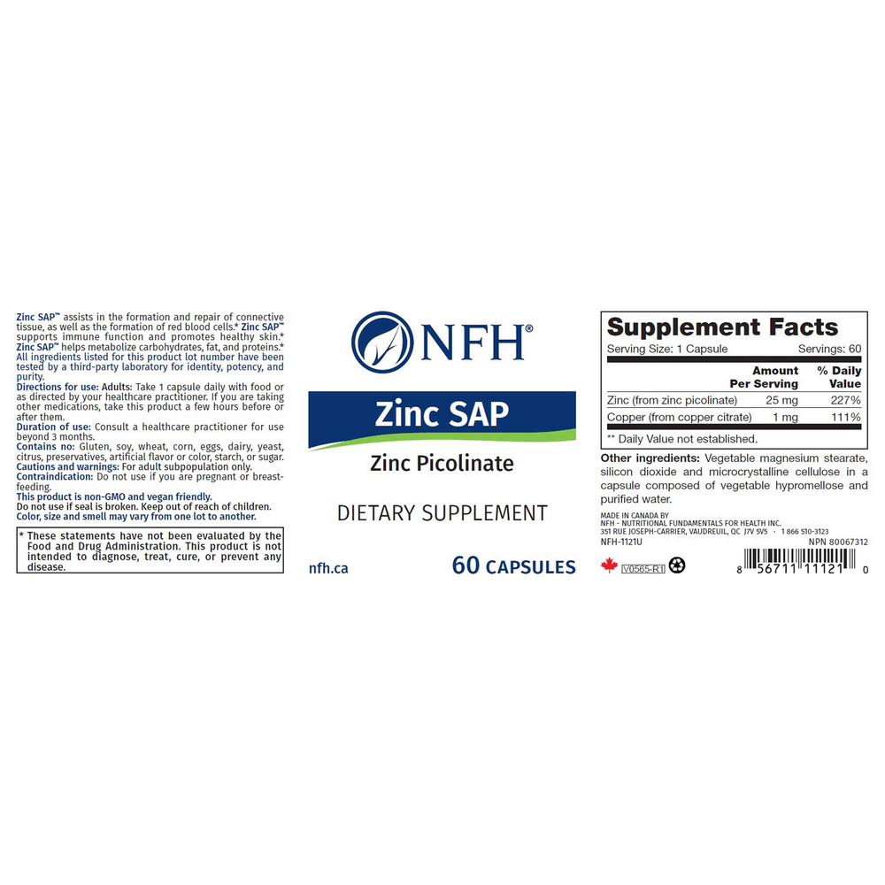 Zinc SAP